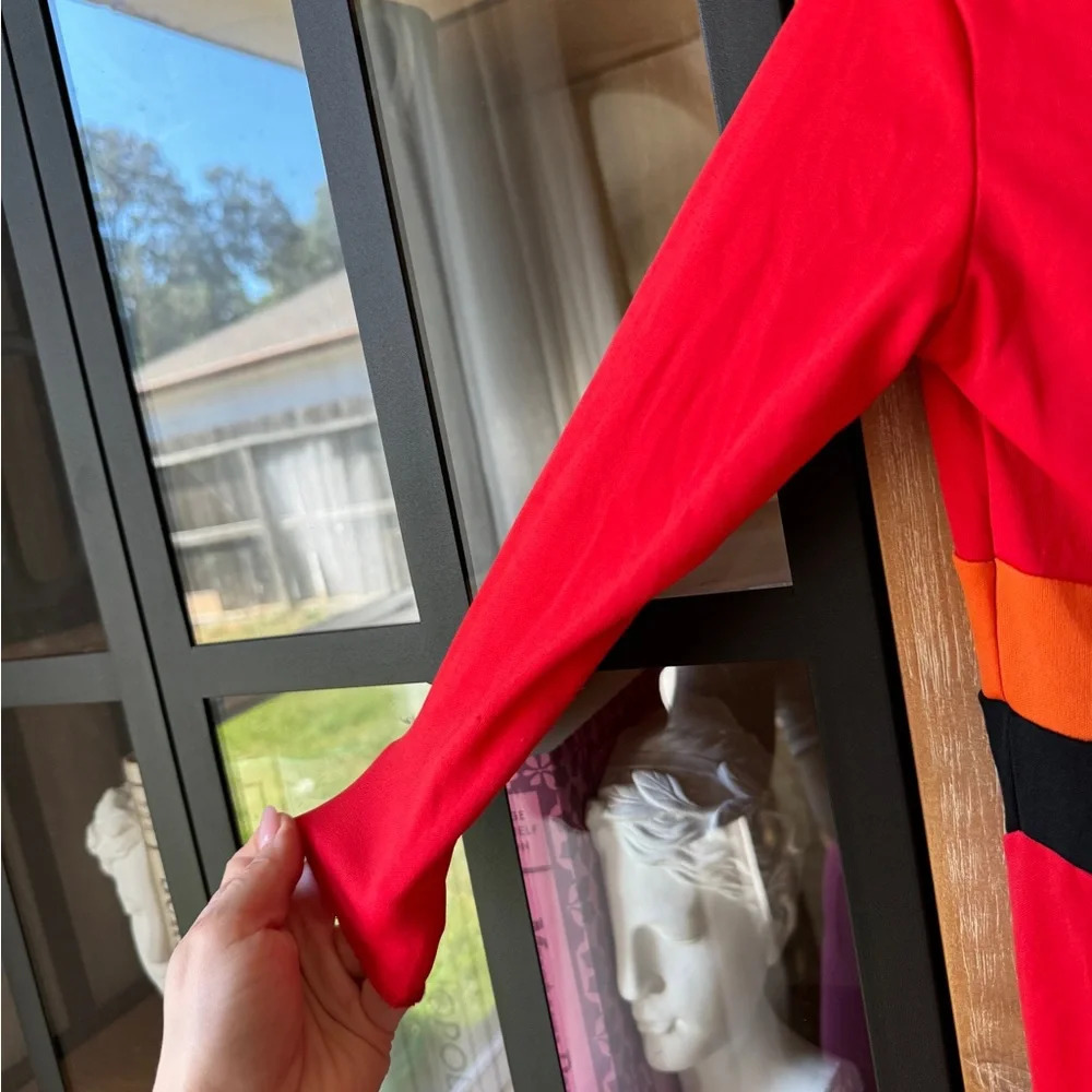 Pixar the incredibles costume long sleeve jumpsuit mr mrs boy girl kids family - Picture 11 of 13